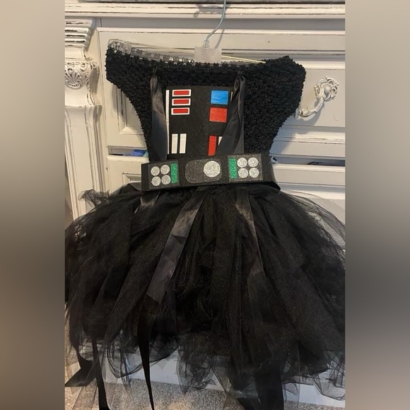Mia Belle Girls Darth Vader - Picture 1 of 2